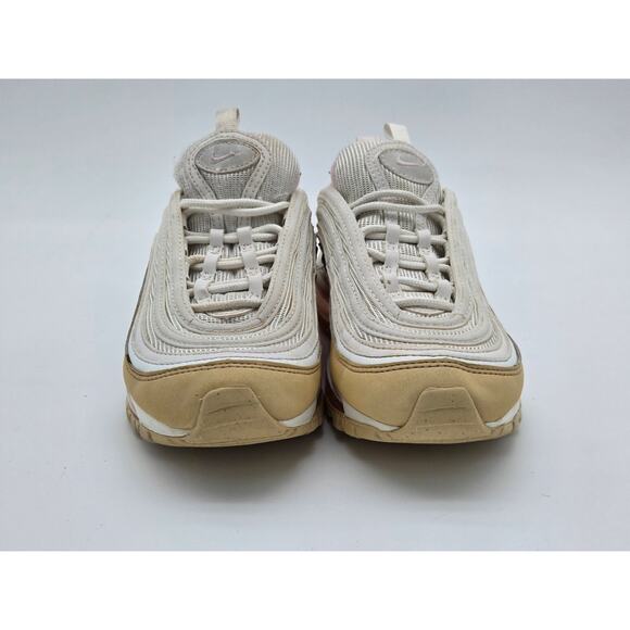 Nike Air Max 97 Sesame Pink Foam GS Size 4Y 921522-113 - Picture 6 of 8